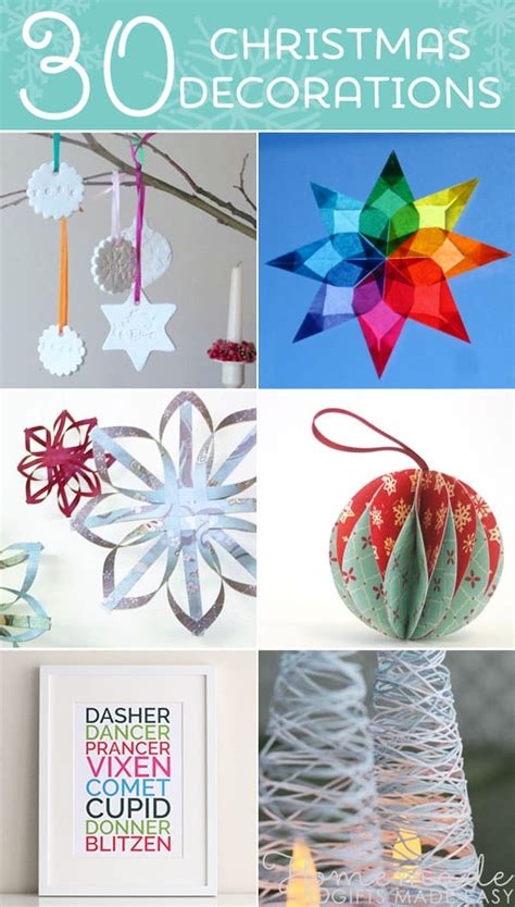 Easy Paper Christmas Decorations For Kids Diy Craft