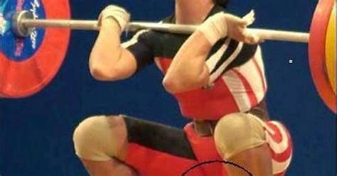 Female Weightlifter Springs A Leak Imgur