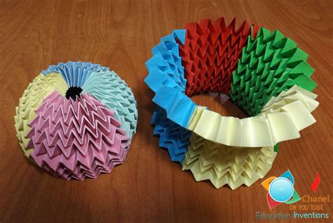 Origami Magic Ball Tutorial Multi Color Method
