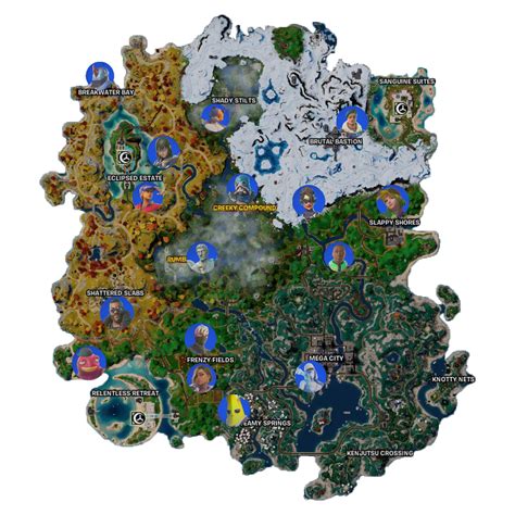 All Fortnite Character Locations Fortnite Guide Ign