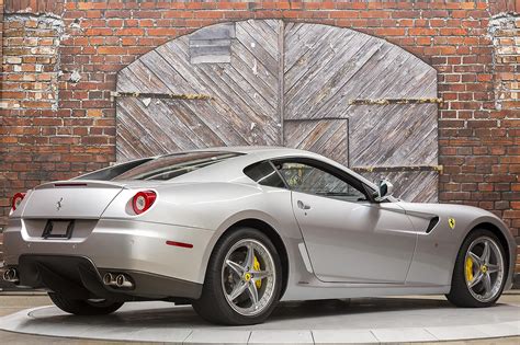 The vehicle is rosso corsa with a beige leather. 2008 Ferrari 599 GTB Fiorano F1