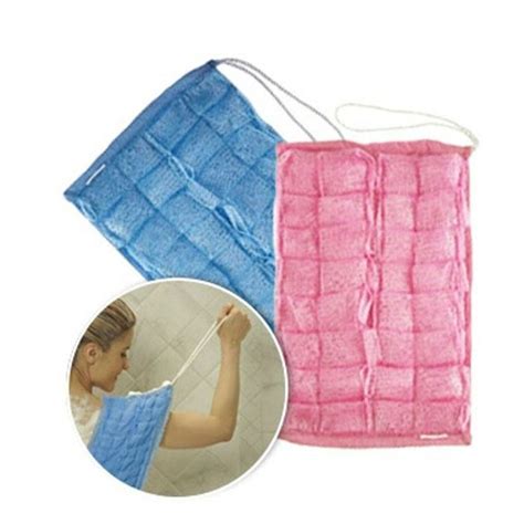 2pcsset Convenient Bath Towels And Rubbing Towel Double Sided Rubbing Towel Tv Bath Accessories