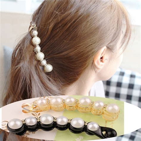 Elegant Ponytail Hair Clip Bangs Clamp For Women Styling Accessories