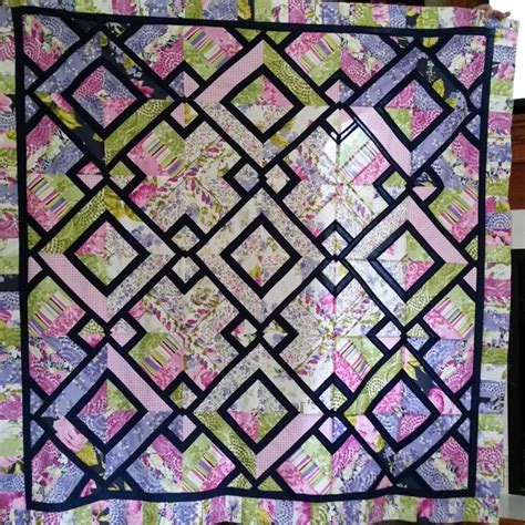 Amazing Jelly Roll Quilt With A Twist From 3 Dudes Quilting And Rob