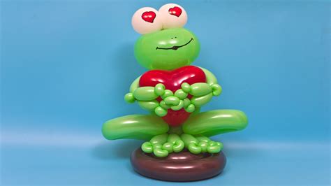 How To Make A Balloon Frog Youtube