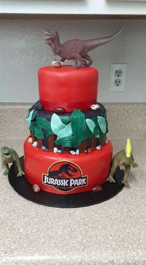 Jurassic Park Cake Birthday Party Items Birthday Cakes Birthday Ideas