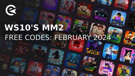 Roblox Ws10s Mm2 Codes February 2024