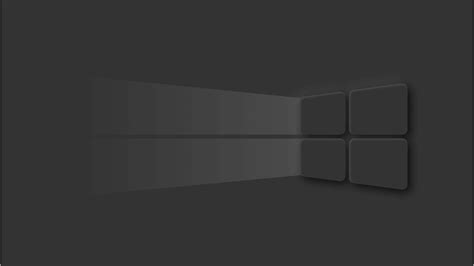 3840x2160 Windows 10 Dark Mode Logo 4k Wallpaper Hd Hi
