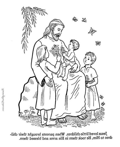 Jesus Loves The Children Coloring Pages 24 Elegant Image Jesus Loves