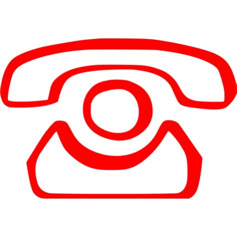 Red Phone 22 Icon Free Red Phone Icons