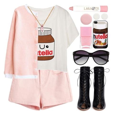 Pink Nutella Clothes Clothes For Women Polyvore