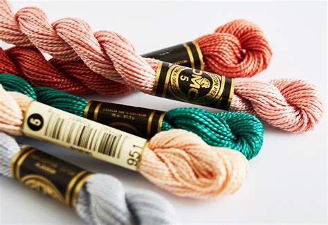 Anchor Pearl Cotton Thread Colour Chart The Thread Is Strong And
