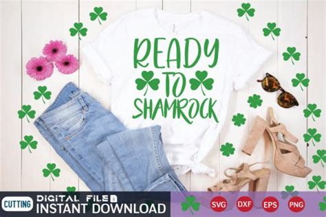Ready To Shamrock Svg Cut File Graphic By Thesvgfactory · Creative Fabrica