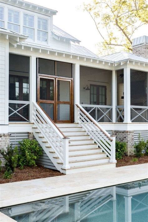 Coastal Farmhouse Exterior Design Ideas Decomagz Porch Design