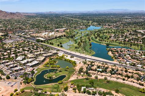 Indian Bend Wash Stock Image Image Of Golf Indian Control 92039355