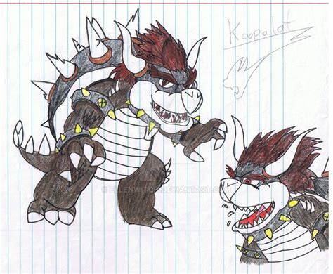 Mario Oc King Koopalot The Father Of Bowser By Ellenwitch On Deviantart