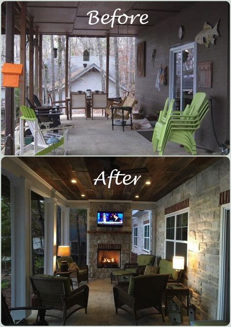 How We Built Our Outdoor Fireplace On Our Patio Porch Life With Neal