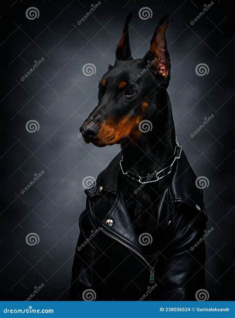 Cool Doberman Dog Stock Photo Image Of Studio Dangerous 238036524