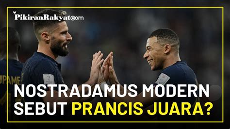 Ramalan Juara Piala Dunia Versi Nostradamus Modern Pernah Tepat Prediksi Kekalahan Brazil