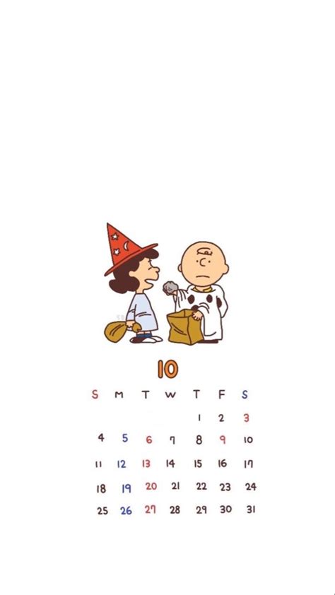 Aesthetic Cute Snoopy Cute Calendar Unique Calendar Kids Calendar