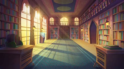 Library02 By Ciciy On Deviantart Anime