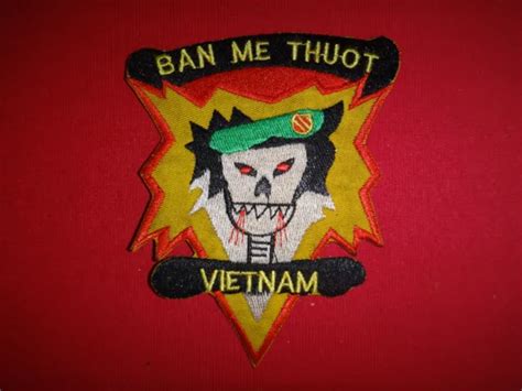 Us Army Special Forces Ussf Vietnam Made Patch In Color Eur 12202