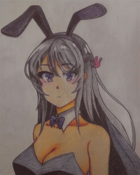 Anime Bunny Girl Drawing Easy