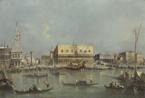 Francesco Guardi Venice 1712 1793 Venice The Bacino Di San Marco