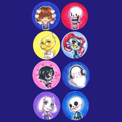 Undertale Buttons On Storenvy