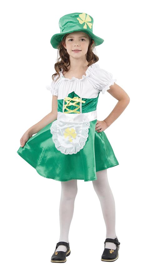Leprechaun Girl Large Childrens Costumes Female Large 9 12 Years