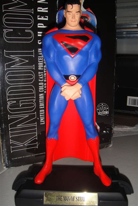 Alex Ross Superman Kingdom Come Full Size Statue Dc Direct Figure