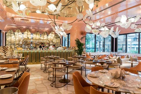 Basstudio Designs Dubais Flamingo Room By Tashas Inspired By African