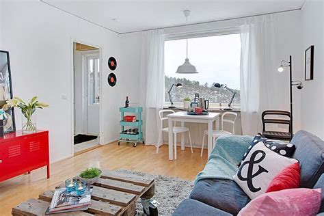 Um Pequeno Apartamento Escandinavo Ideias De Decoração Decorando