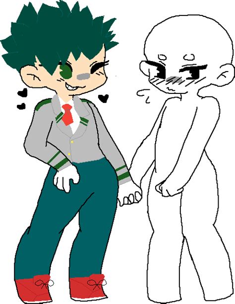 Cute Deku And Todoroki Chibi Aesthetic Elegants