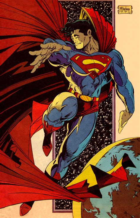 Todd Mcfarlane Superman Superman Comic Superman Art Comic Art