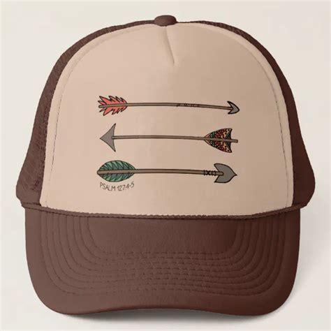 Quiver Full Psalm 127 Arrow Tribal Hat Zazzle