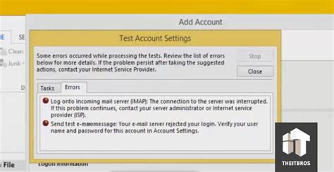 What To Do If Outlook Cannot Connect To Gmail Account Theitbros