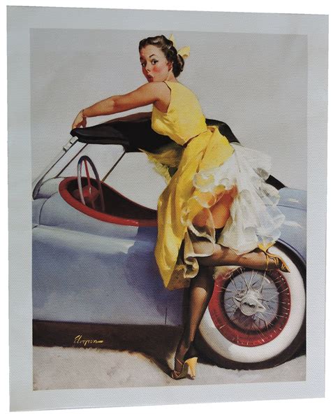 Retro Pin Up Girl Automobilia Resource