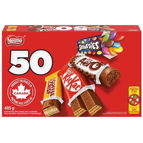 nestle 50 pack assorted mini chocolate bars home hardware