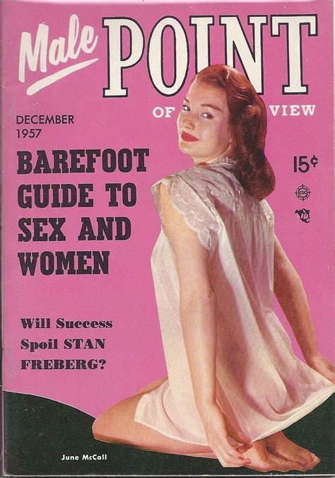 Dec 1957 Male Point Of View Magazine Vol7 6 June Mccall Mccall Point Stan Freberg