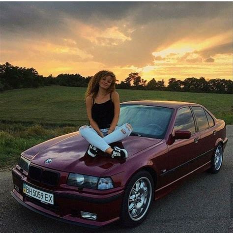 Bmw E36 3 Series Burgundy Bmw Girl Bmw E36 Bmw