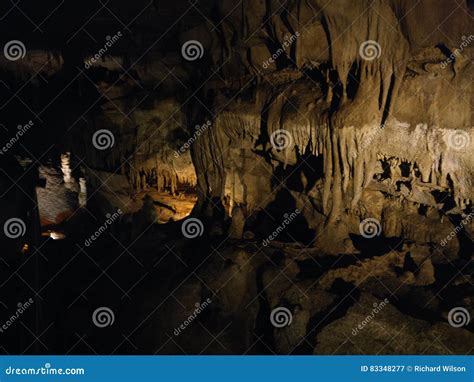 Mammoth Caves Kentucky Usa Cave Tour Stock Image Image Of Stalactite