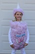 The finished cotton candy costume | Cotton candy costume, Candy ...
