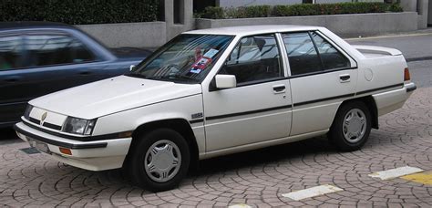 The proton saga was the first proton model. Automotive Database: Proton Saga