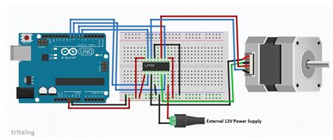Arduino How To Control A Stepper Motor With L293d Mot