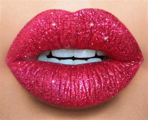 Red Glitter Lipstick Glitter Lips Glitter Lipsticks Etsy Glitter
