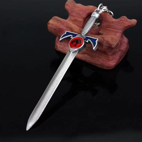 hot selling game cosplay keyring sword keychain world of warcraft wow lol llavero weapon holder