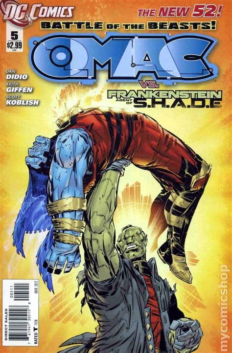 Omac 2011 5 Dc Comics Comics Comic Covers