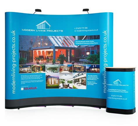 Curved Pop Up Stands | Pop up Display Stands | Exhibition Stand ...