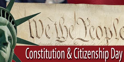 Constitution Day And Citizenship Day In The United States